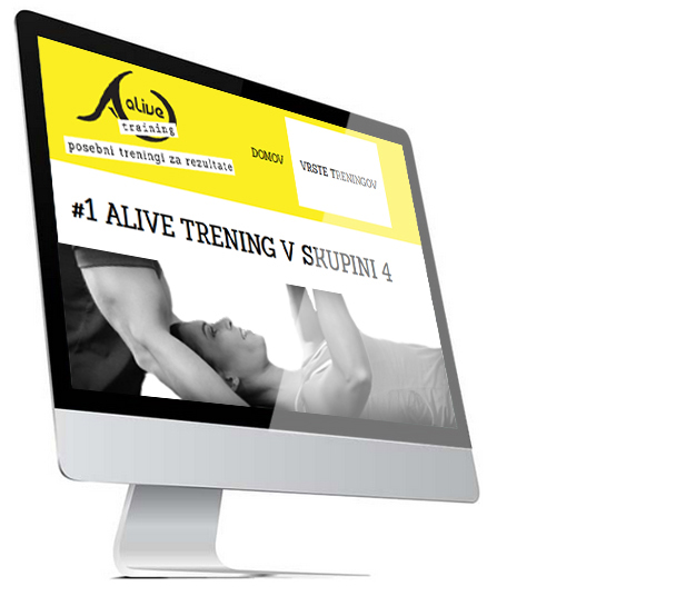 1 alive training vrste treningov levo